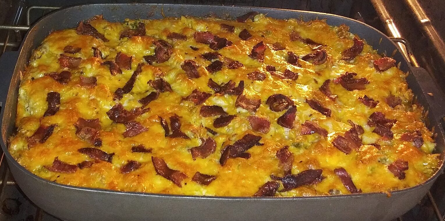 Cheesy Chicken Bacon Ranch Baked Pasta